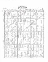 Rhoda Township, Charles Mix County 1906 Uncolored and Incomplete